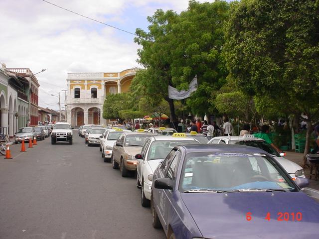 Paro de taxistas en lo fino